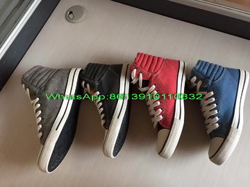 Wholesale Cheap China  Low Price 4 Colors Canvas Boot Shoes Stock