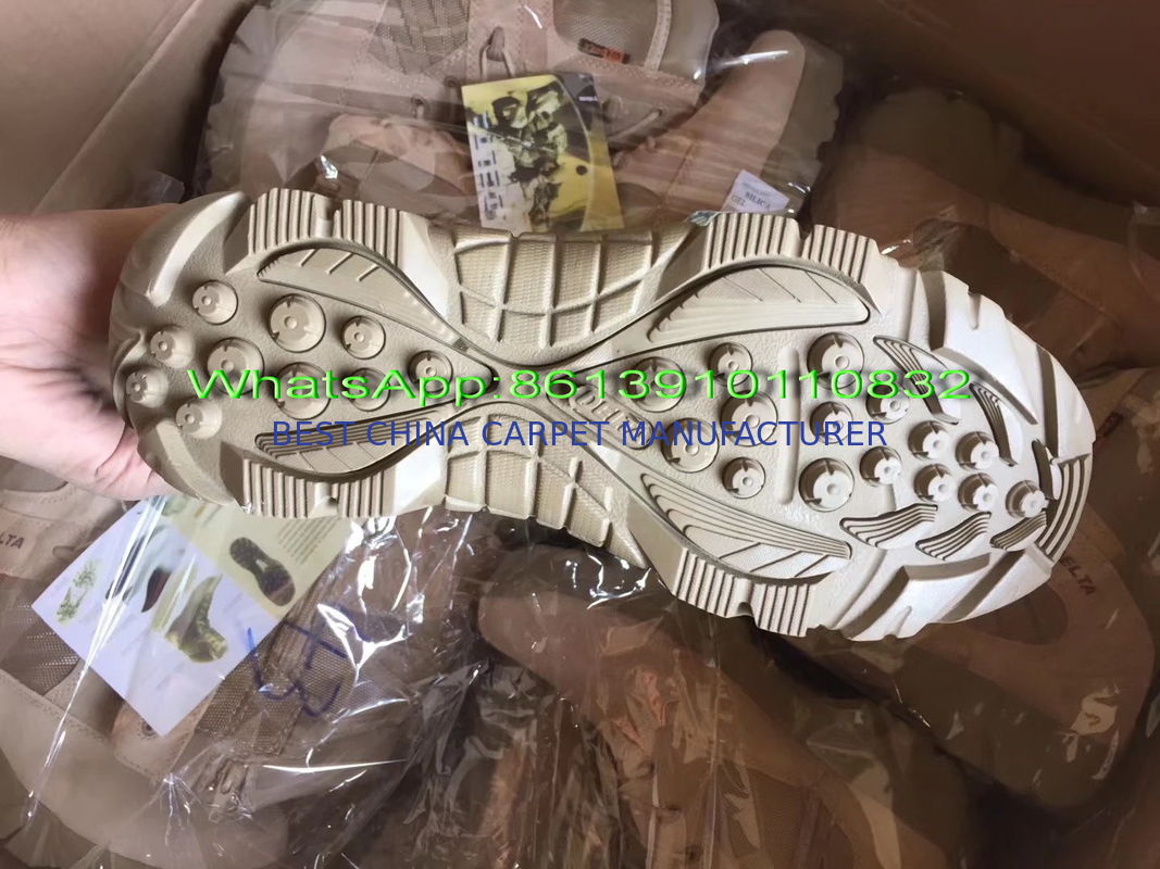 Wholesale Cheap China Low Price Army Delta Desert Khaki Brown Combat Boots Stock